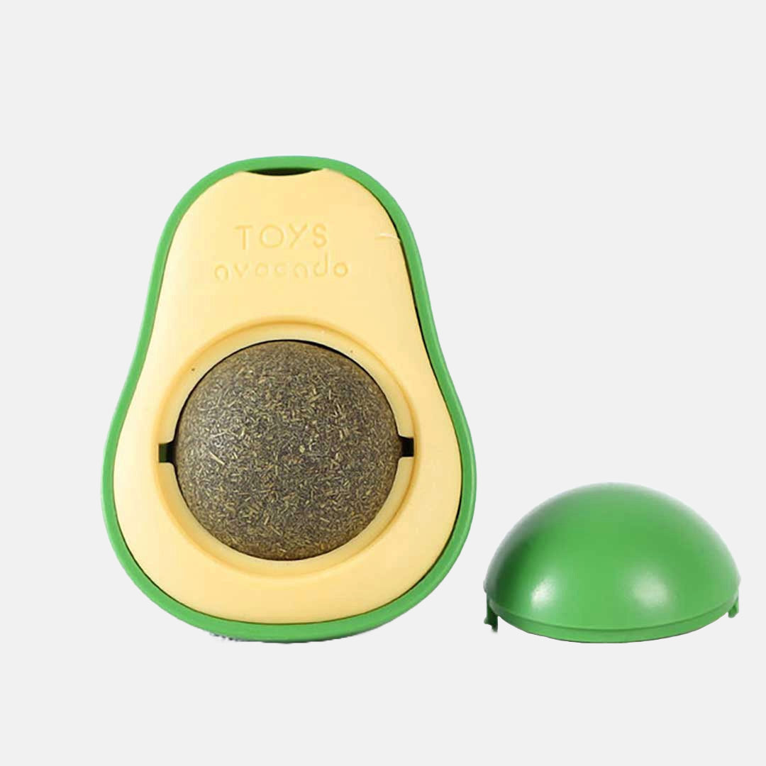 Waggle Avocado Edible Catnip Wall Ball