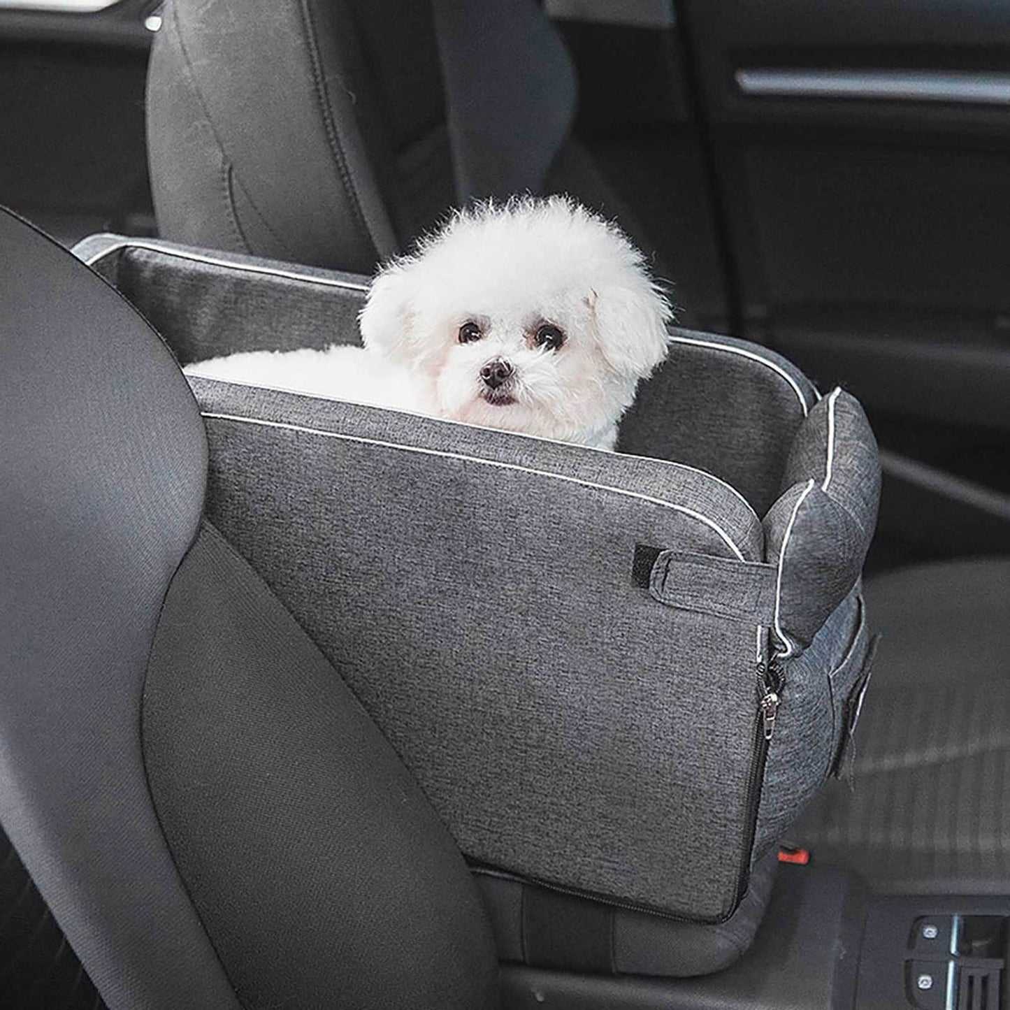 Portable Pet Dog/Cat Nonslip Car Seat With Seat Belt for Pet Safety #BESTSELLER - Waggle