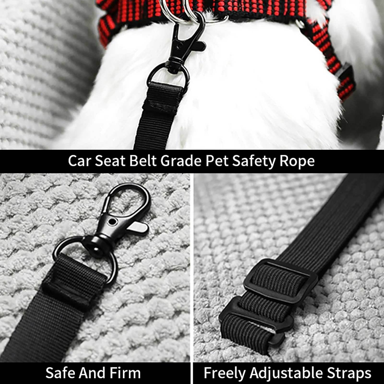 Portable Pet Dog/Cat Nonslip Car Seat With Seat Belt for Pet Safety #BESTSELLER - Waggle